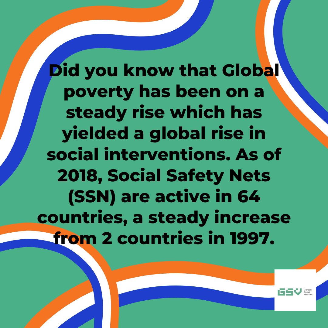 GVNigeria_'s tweet photo. Did you know that Global poverty has been on a steady rise which has yielded a global rise in social interventions. As of 2018, Social Safety Nets (SSN) are active in 64 countries, a steady increase from 2 countries in 1997.
https://t.co/smGNLJUbi1 https://t.co/8LTMd8OJc3