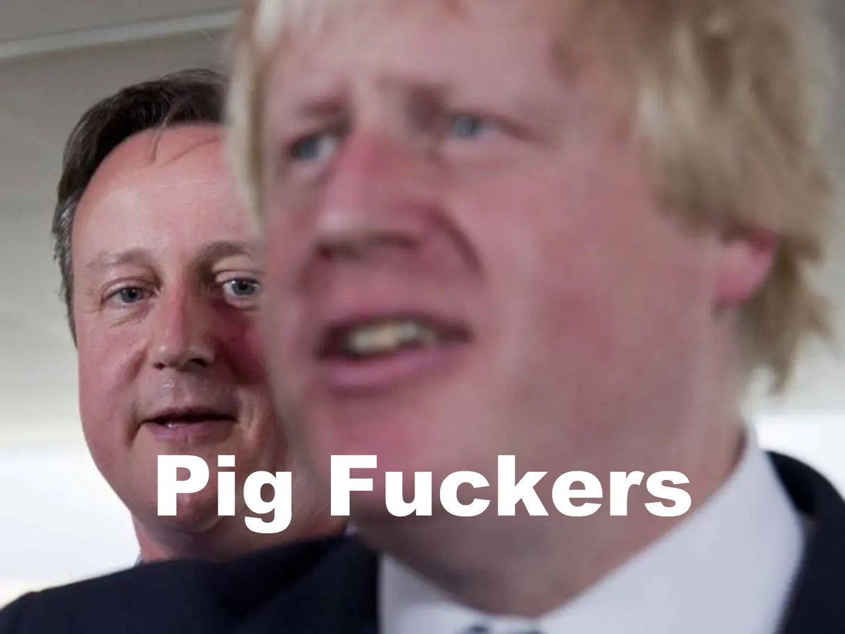 Are we too harsh on the men who f*ck pigs? Is burning a £20 note in the face of a tramp really that bad? #GE2019