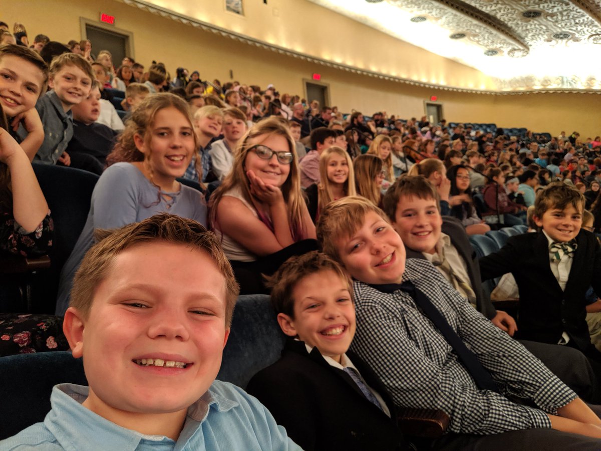 Fifth grade looking good at Severance Hall 🤩 What a great experience for our students! <a href="/ChardonMS/">ChardonMiddleSchool</a> <a href="/CleveOrchestra/">Cleveland Orchestra</a>