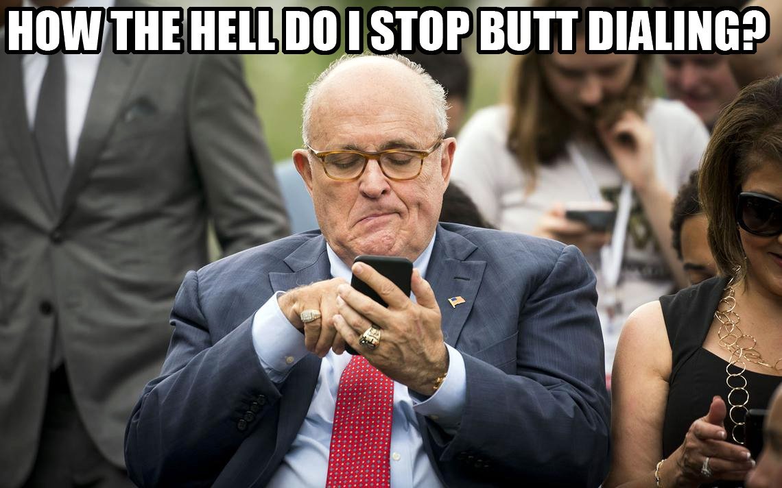 gary_kline's tweet photo. @RudyGiuliani #ButtDial #ButtHisVoicemails #ButtDialing #RudyColludy #RudyGiuliani https://t.co/jgpC1w3cgl