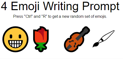 Elementary teachers, looking for a fun way to get kids to write? Try this emoji writing prompt generator. Your students will love it!

ow.ly/RaqU50wVKOa  <a href="/preimers/">Peggy Reimers</a>  #txedtuesday #ela #elemchat #engchat