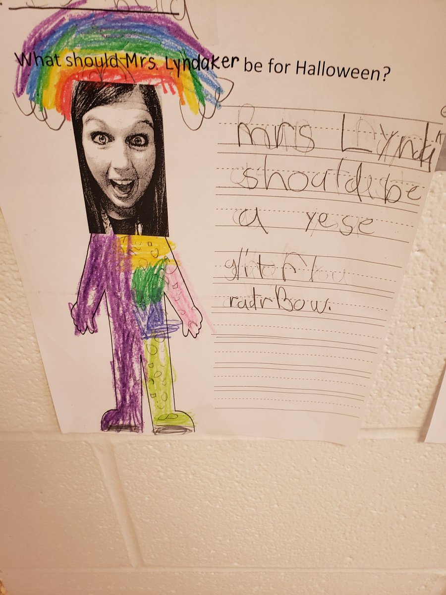 MrsLyndaker1's tweet photo. Glitter, princess, rainbows, Christmas and singing...these kids caught on to my personality real quick! I love these 🤗 #westcarthageES https://t.co/Fzfcu4Nd1N