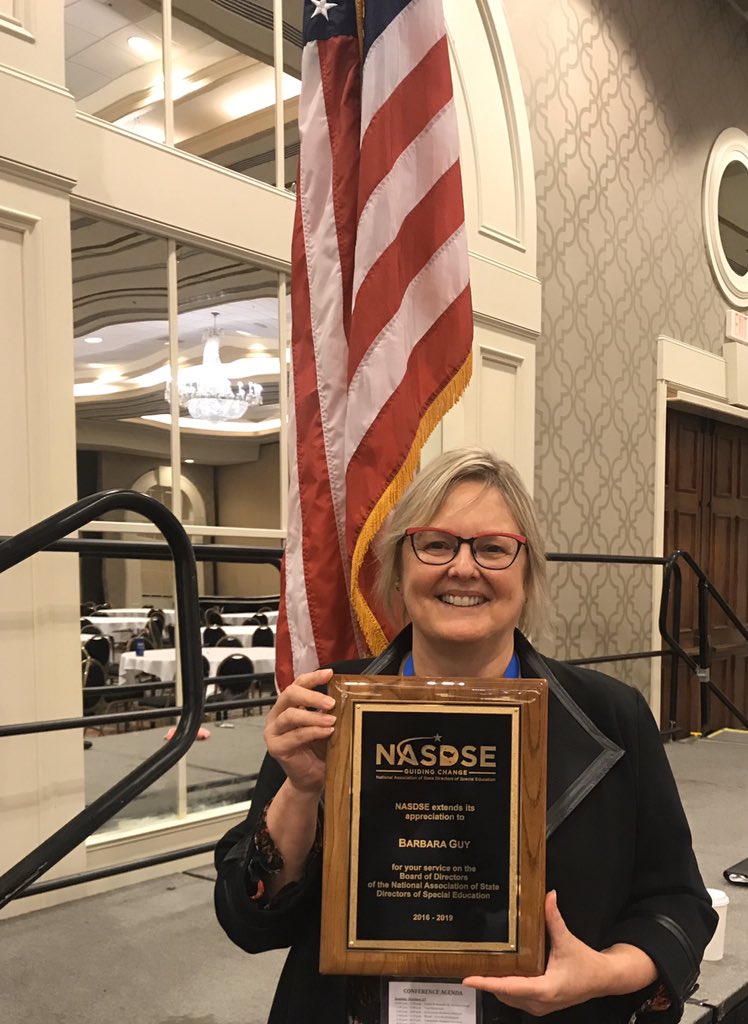 Thank you Dr. Barb Guy for being an outstanding and courageous leader!   #CASENASDSE2019 #iowaproud