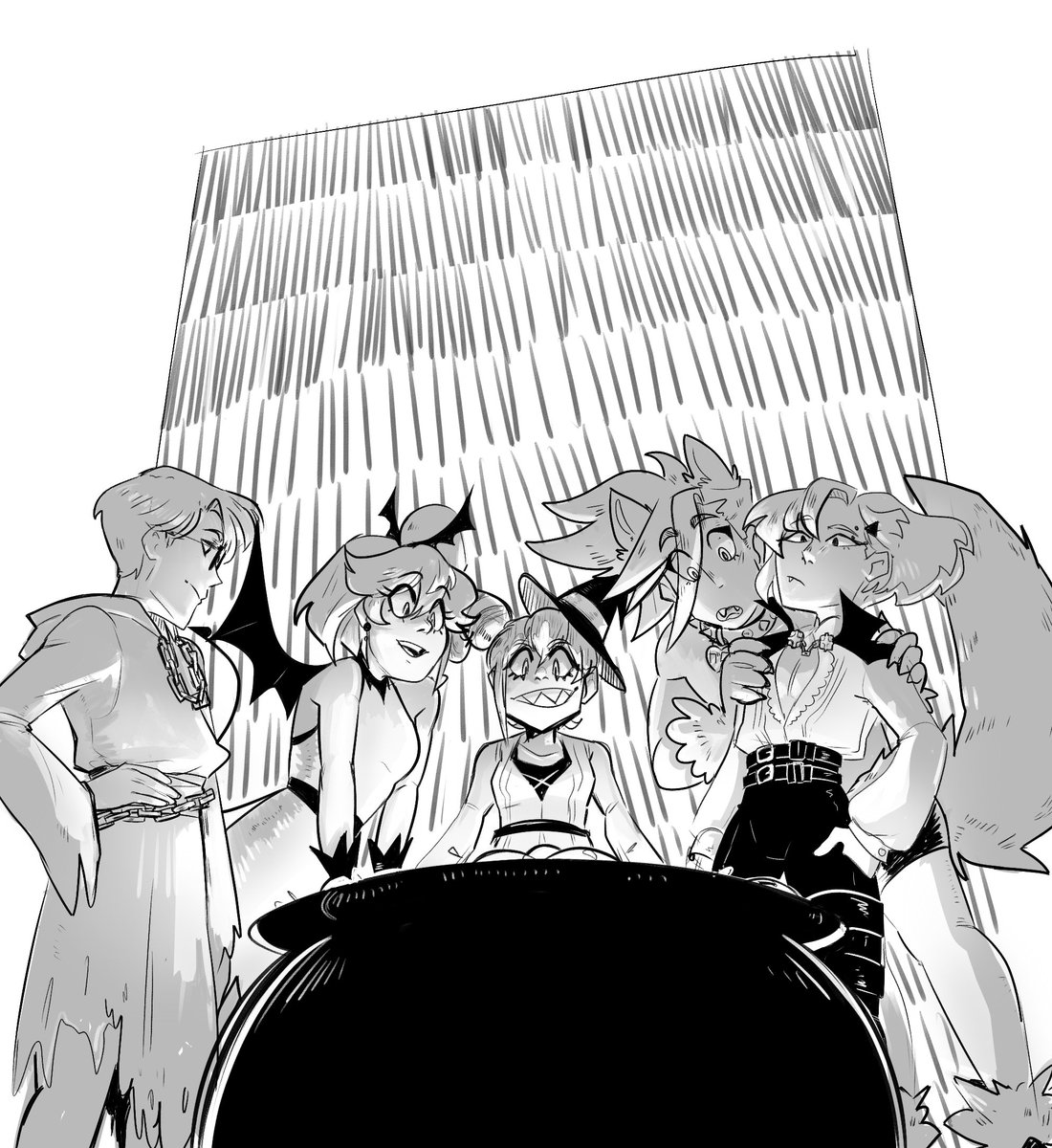 mangomomm's tweet photo. #PromareInktober Day 31: Halloween
Happy Halloween!!!
#promare #プロメア https://t.co/o7DaSwv2se