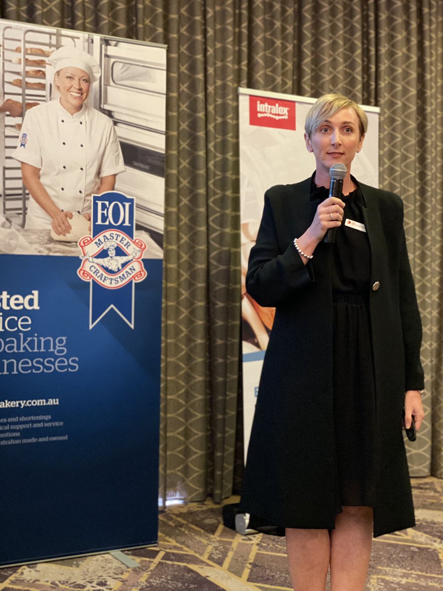 ASB_OZbaking's tweet photo. @saragrafenauer from @GrainsLegumesNC talking about ‘What’s Baking? Grain foods in the Australian diet & health’.
#asb #asbconference2019 #asbconference #asboctoberconference #asboctoberconference2019 #australianbakingindustry #saragrafenauer #grainslegumesnutritioncouncil https://t.co/XhyvTf188P