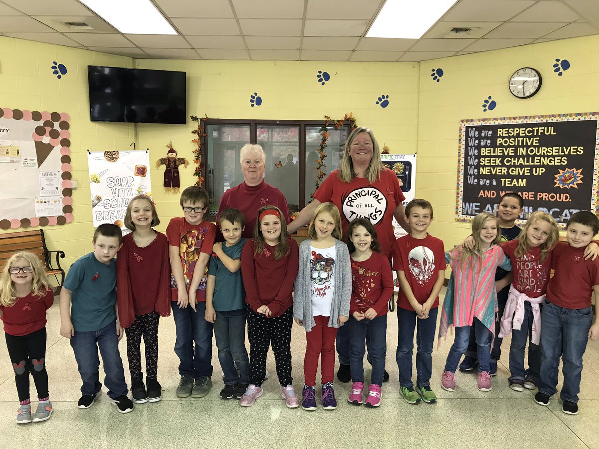 Red ribbon week!  <a href="/MrsSMadison/">Sharon Madison</a> #mes_rocks #bathschoolsrock