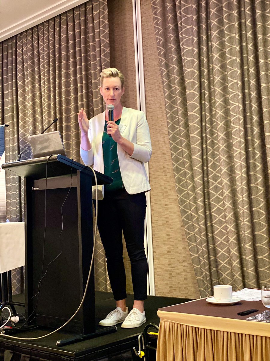 ASB_OZbaking's tweet photo. Karin Blacow of Commercial Food Sanitation talking about Food Safety in Bakeries! .
#ASBconference2019 #asb #asbconference #asboctoberconference #asboctoberconference2019 #australianbaking #foodsafety #commercialfoodsanitation https://t.co/LDA7Bw1tk0