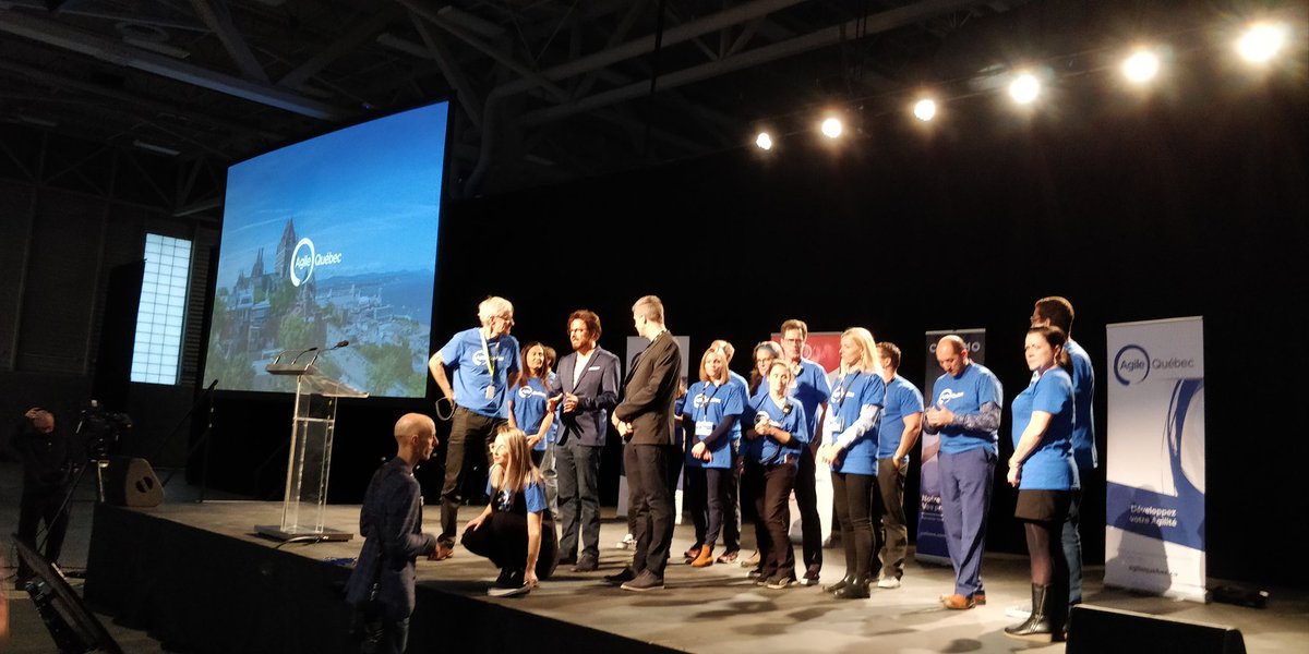 Maxime_Guyaux's tweet photo. Encore merci à l'organisation @agilequebec pour cet événement rondement mené. Une belle découverte outre atlantique pour moi. Merci pour votre accueil et votre confiance, et à une prochaine fois je l'espère :-) #atqc19 https://t.co/nAJwqFbjFH
