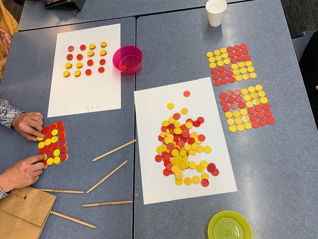 It’s Kinder Transition time <a href="/holycrossglen/">Holy Cross Glenwood</a>! This morning’s Parent Workshop had a Mathematics focus. Parents were given a maths showbag, learnt about how to explore maths ideas at home with their child and tried a challenging ‘chocolate box’ task!  <a href="/NumeracyNow/">NumeracyNow</a> <a href="/CatholicEdParra/">Catholic Schools Parramatta Diocese</a>