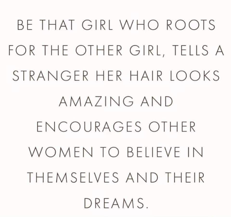 Never sell yourself short! Be positive, be strong, be you! Never be a part of the problem, be a part of the solution!