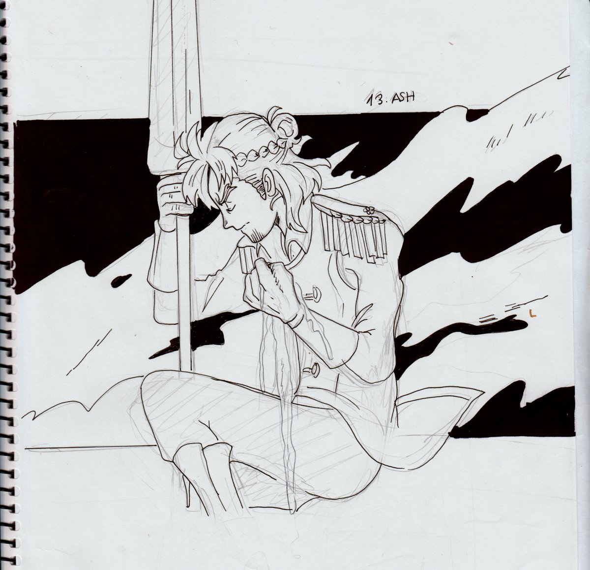 getting lazier.....and lazier............. still doing all of this w a 0.5 pen i should get a thiner?????? one 