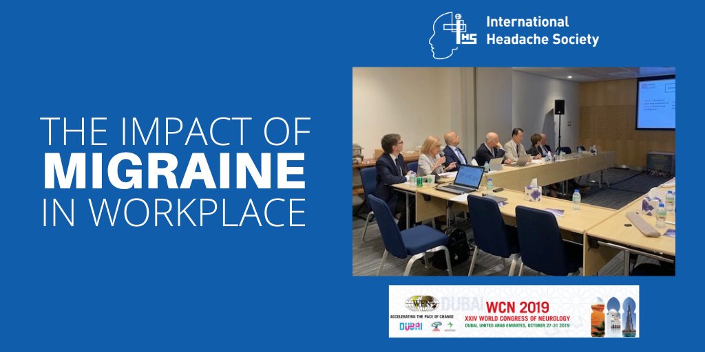 Migraine is a leading cause of disability worldwide. Today, the World Congress of Neurology brought together seven leaders of patient advocacy and healthcare to discuss the impact of migraine on the workplace and to present future perspectives. #WCN2019