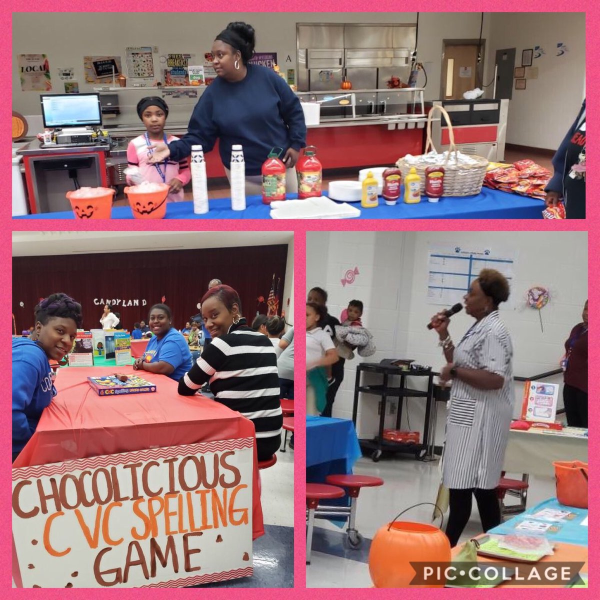 HarrisSanchea's tweet photo. Candyland Literacy Night was a night to remember! We engaged in various fun literacy games and activites that both adults and kids could enjoy. Tonight literacy was simply sweet! @NewCollegePk_ES @dr_otway @bowie_tonya https://t.co/gvnJZCv53g