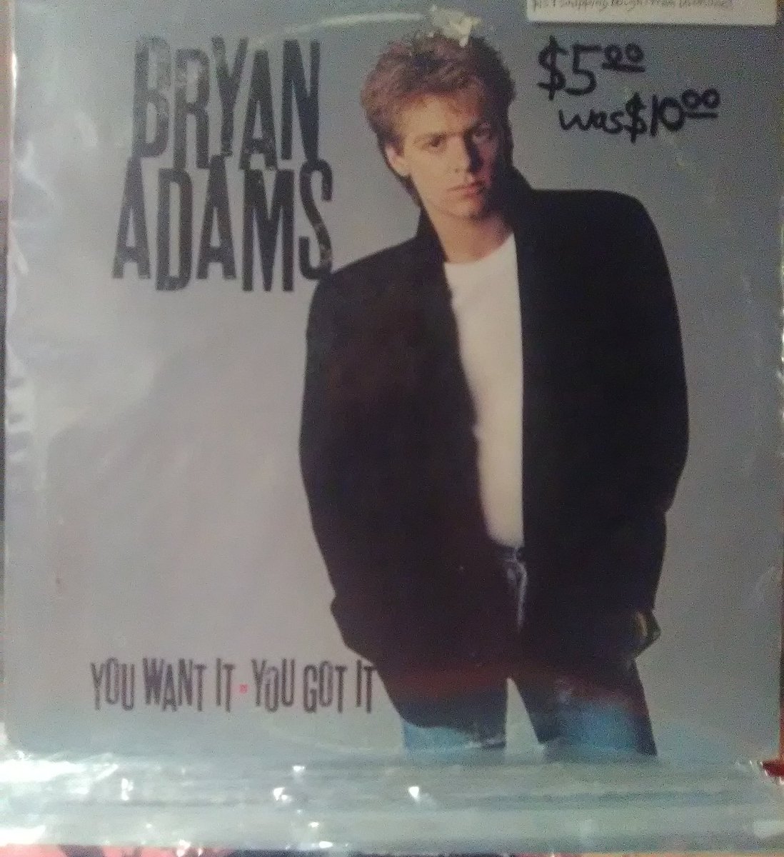pmarecordcompa1's tweet photo. Bryan Adams You Want It You Got It $5.00 Bought Straight From Us &amp; Was $10.00!
//////
$5.00 + Shipping Bought From Us Online!

https://t.co/5aSDQLgFkr https://t.co/eRKlJmokgB