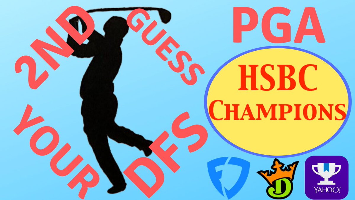 Miss the PGA live show?
Catch 2nd Guess Your Dfs #WGCHSBCChampions 
Right here- youtu.be/ENTZC_jAxUU

@The_Hamburghini & I go over tons of golfers to find value on this week

#HSBCChampions