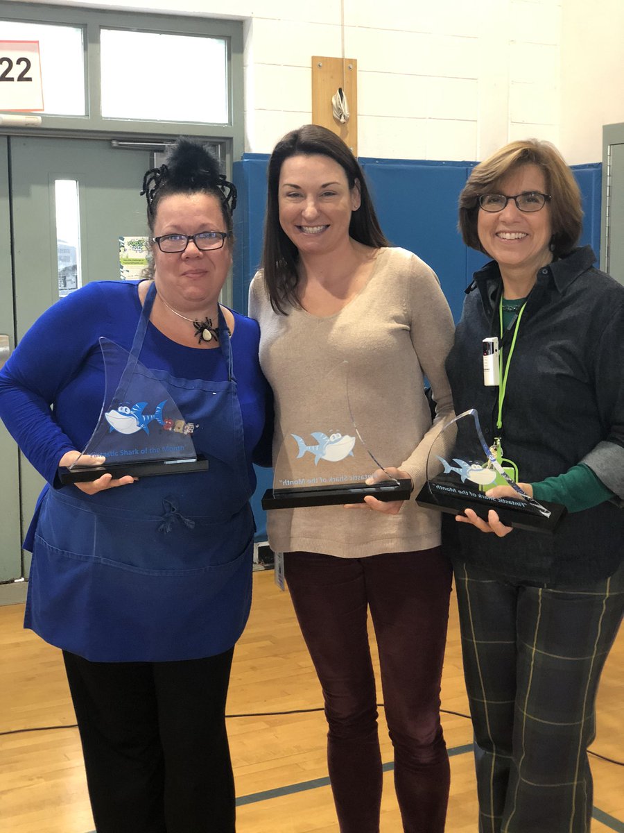 jenkins_school's tweet photo. Celebrating our “Fin”tastic Sharks as they are recognized for responsibility this month- way to go! We also introduced our “Sharks on the Move” program for students to track their laps at recess. #PBIS #Wellness @ScituateSchools https://t.co/bdHHsASUAW