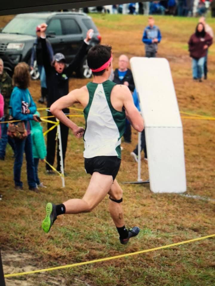 Time to recognize this dude. If it weren’t for him we wouldn’t have that trophy he’s holding. We were tied with Russell for 2nd. The tiebreaker went to our 6th runner and he outkicked their 6th at the very end!