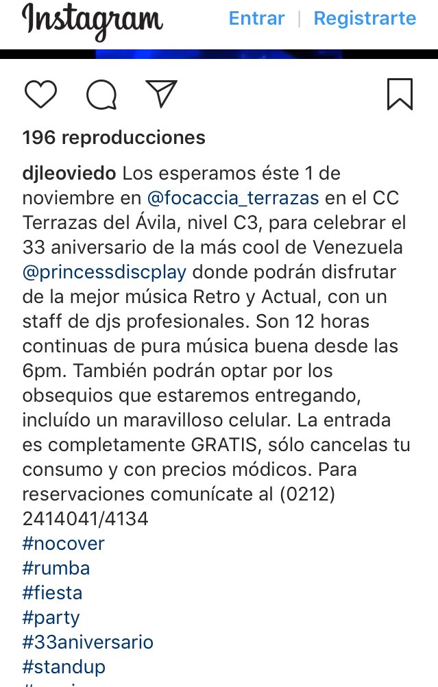 TerrazasToday's tweet photo. La gente de FOCACCIA Rest esta invitando a una rumba de 12 horas continuas el 1 de Nov.  será que los vecinos nos vamos a calar la música otra vez? Y @PolisucreOficia @SucreJM va a permitir esto ? ASOTEA ya lo sabe o están aguevoneados como siempre? @DenunciasTDA @Consecotea https://t.co/ac1jcxWBGZ
