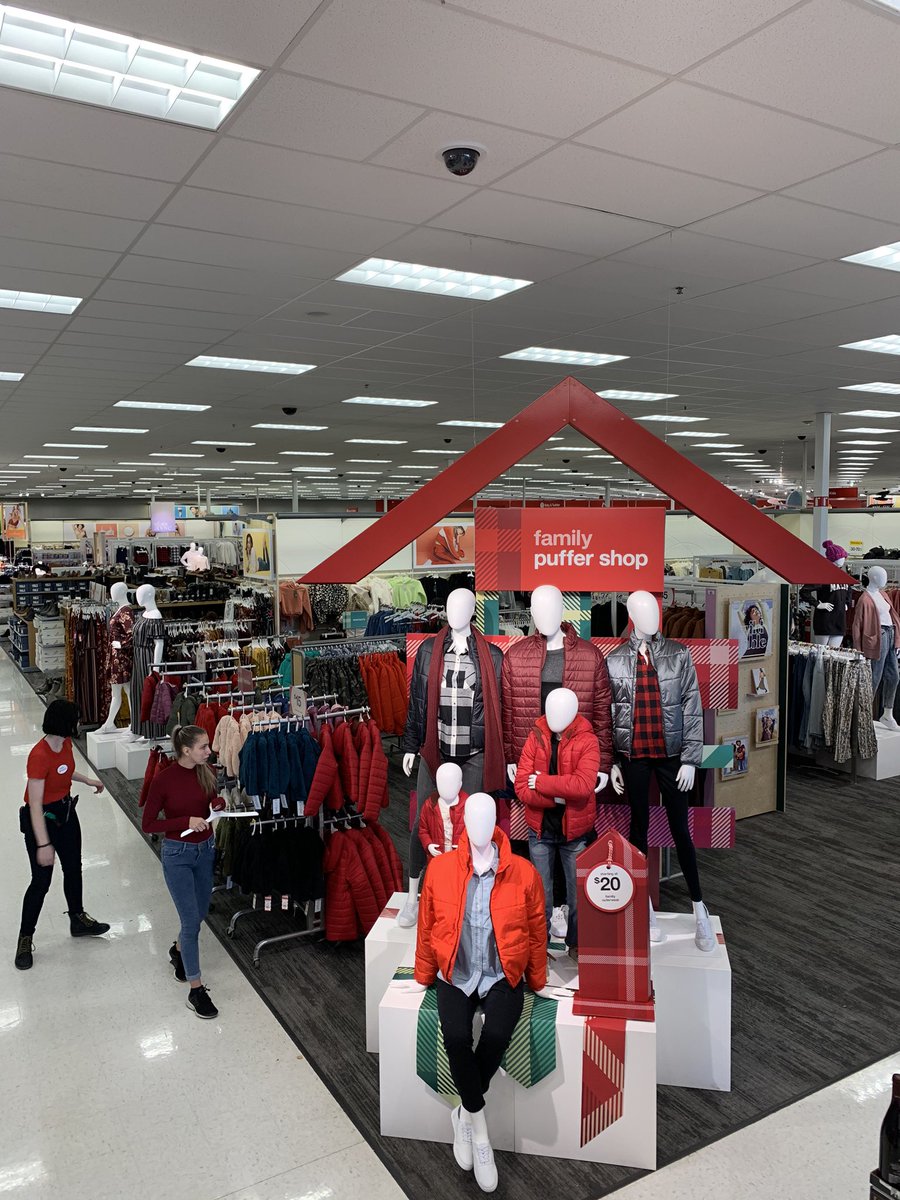 Working on this set was so fun. How cute is this Puffer family! So great to work with a great team. #2110 #pufferjackets #styleteam #target