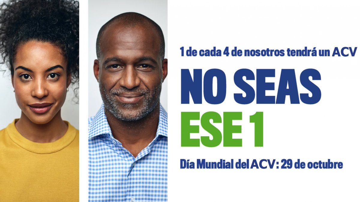 UnidadTeleACV's tweet photo. Una de cada 4 personas tendrá un ACV. En el día mundial del ACV queremos enfocarnos en la prevención. Por esto, estaremos compartiendo información de la @WStrokeCampaign, relevante para disminuir el riesgo de sufrir un ACV. #DíaMundialdelACV #WorldStrokeDay #TeleACV https://t.co/UnBrfrluTf