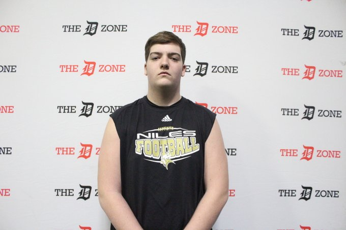 TheD_Zone's tweet photo. Niles 2020 OT/OC/DT Nolan Garrard is visiting Kalamazoo College this weekend

https://t.co/dhvExl9RYS https://t.co/3iYdTZh1Go