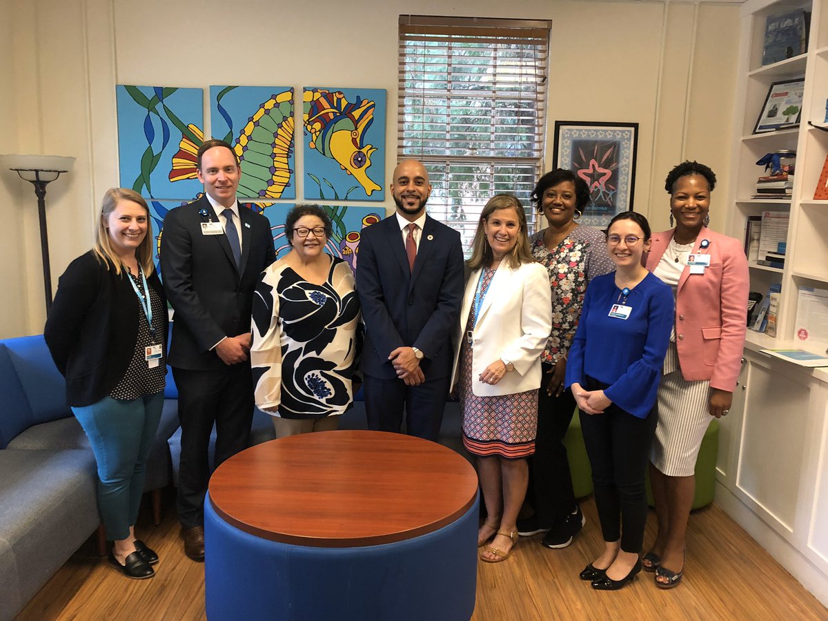 Great visit with LA State Representative Royce Duplessis at the New Orleans Child Advocacy Center, a program of The Audrey Hepburn Care Center. <a href="/JonathanBrouk/">Jonathan Brouk</a> <a href="/jn1322/">John Nickens</a> @Court_garrett3 <a href="/AyameDinkler/">Ayame Dinkler</a>