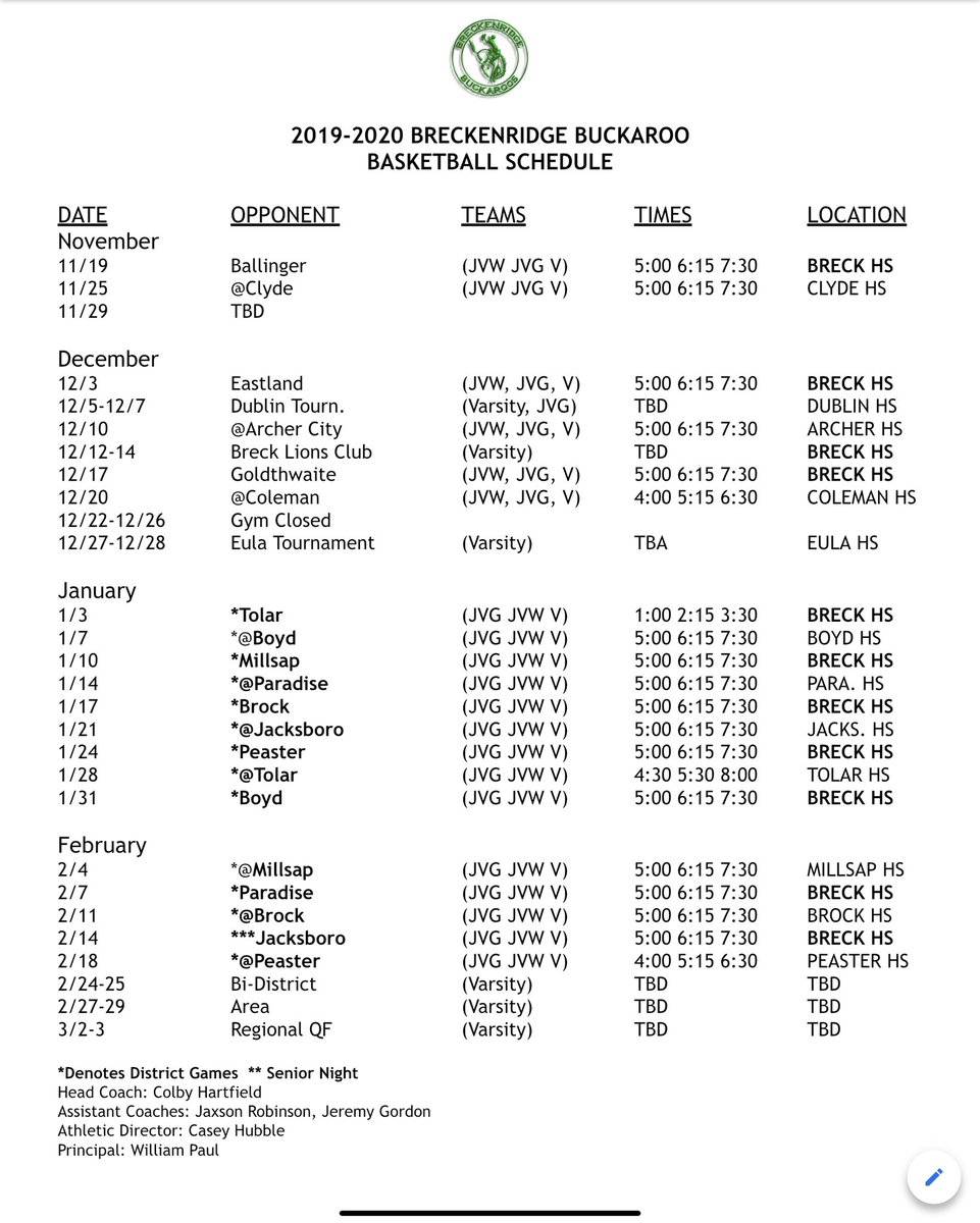 Breckenridge Buckaroo Basketball 🐎🏀 tweet media