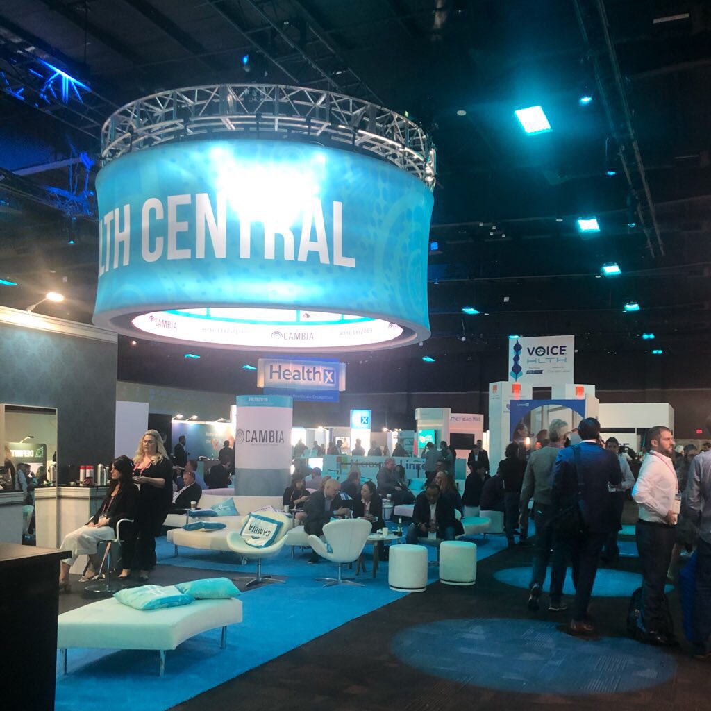 .<a href="/SpatiallyHealth/">Spatially Health</a>’s debut at the #HLTH2019 conference was a success. It was great to connect with so many #healthtech innovators that are working to advance the #healthcare industry.