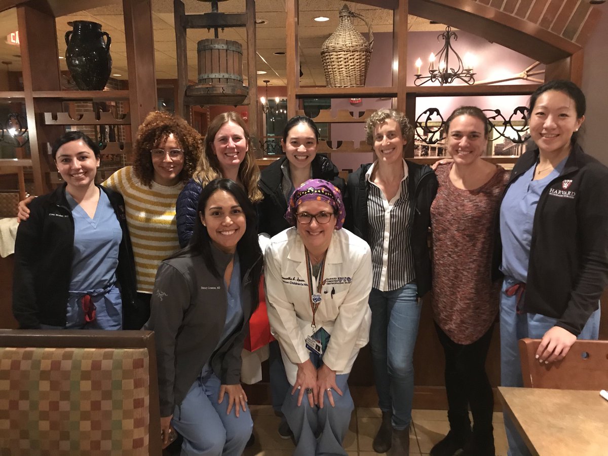 Fun evening with the ladies from Harvard Ortho Women! #hcorp #womeninortho #orthopedics