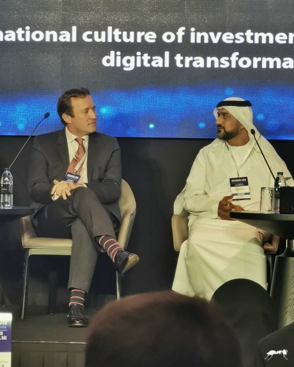 AntWorksGlobal's tweet photo. All eyes to the front when heavyweights gather... Our very own Chief Partnership Officer @hugowalkinshaw OBE is on stage at this year's #DigiTransForum panel discussion about building a national culture of investment and support for applied research in #digitaltransformation. https://t.co/HQmLmSHRri