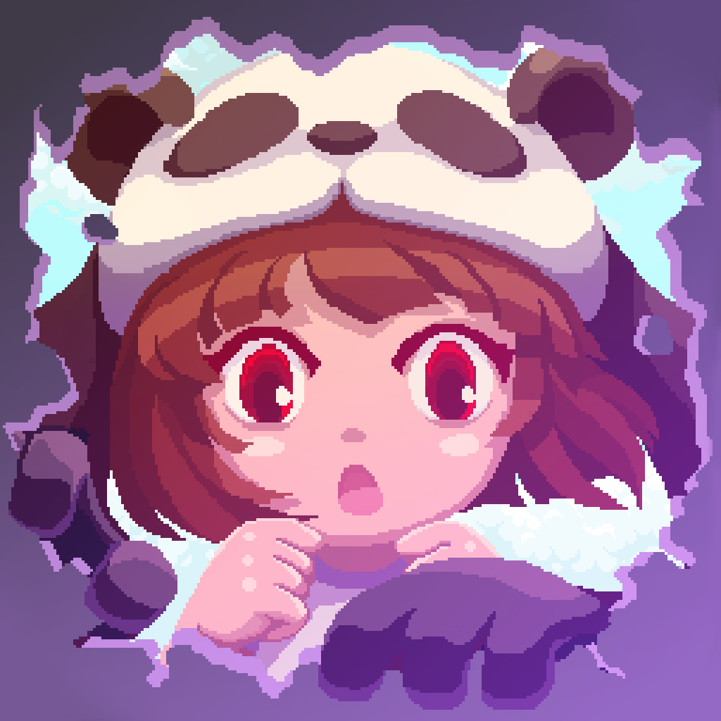 Dot4JoyStudio's tweet photo. Rehtona's new icon! Totally different style! Do you like it? #DisneyPlus #puzzle #WorldSeries2019 #Purple #girl https://t.co/zRfeaVByw1