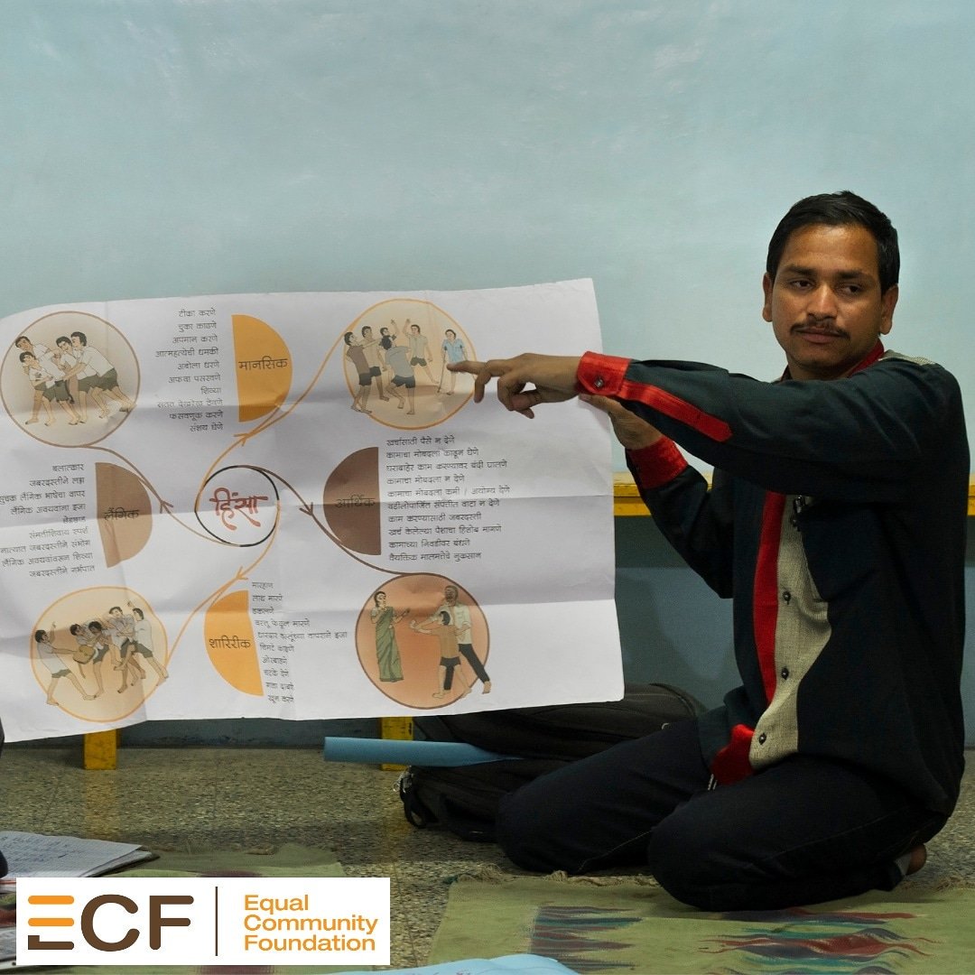 ecfindia's tweet photo. Throwback to a session on #GenderBasedViolence with adolescent boys by our very own @ChacharSunil. Sunil is now a Sr. Programme Mentor who supports our team of mentors and conducts trainings for partner organizations looking to implement gender-tranformative programmes with boys. https://t.co/uuJOlkdVRM