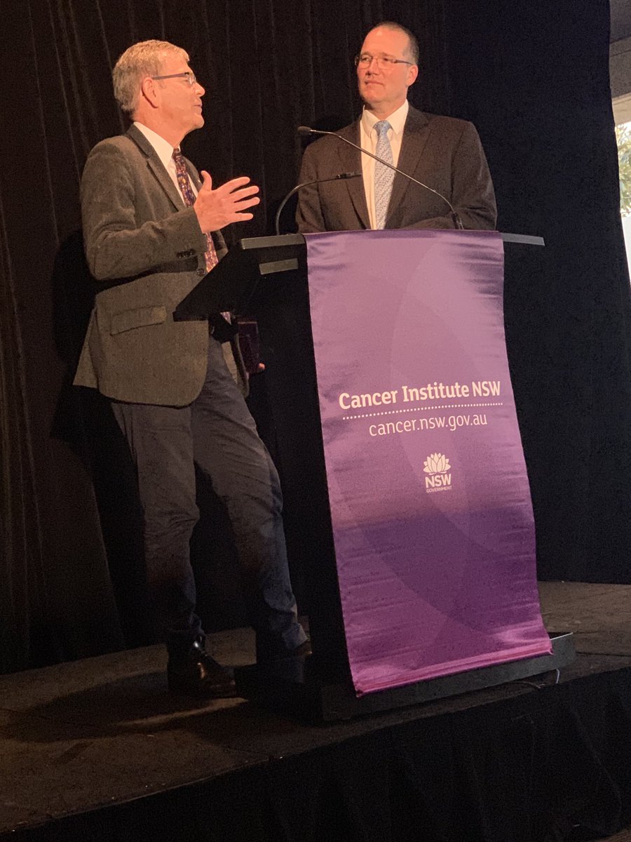 Congratulations to prof Glenn Marshall winner of the premiers award for cancer research !