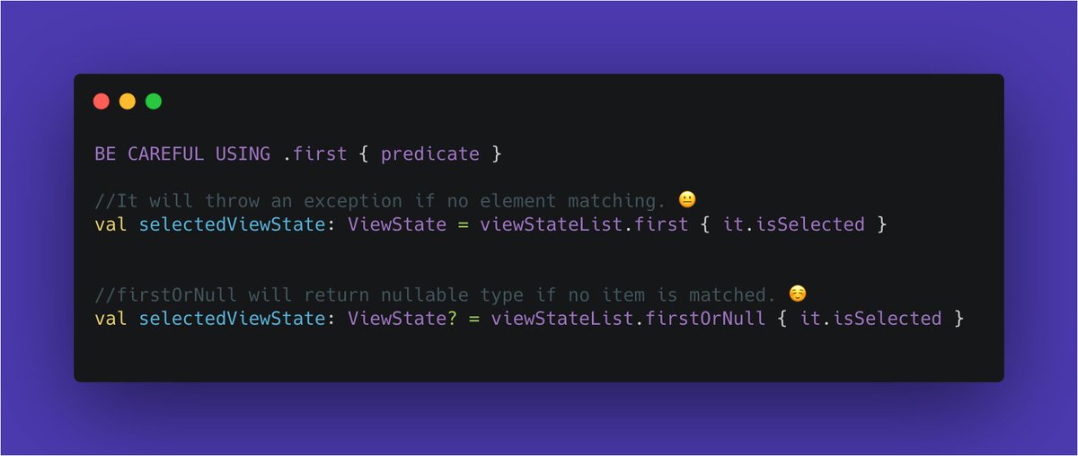 kotlinist's tweet image. #kotlin #tips #anddev