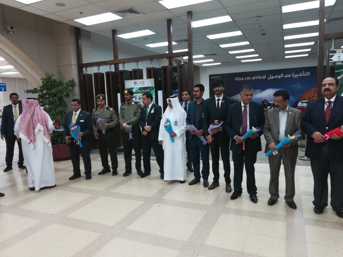 Our first inaugural flight from Quetta-Jeddah took off with a huge success!Our lovely passengers were welcomed by Country Head,Station Manager,Passenger Sales Manager along with Pakistan consulate officials,Jeddah GACA &amp;other dignitaries at the Jeddah Airport #PIA #Quetta #Jeddah