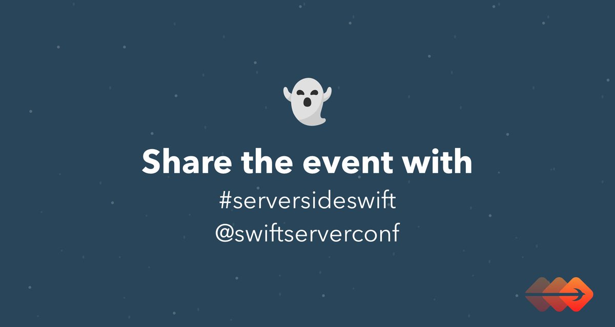 SwiftServerConf's tweet image. Please share the event with us ❤️🚀 #serversideswift @SwiftServerConf