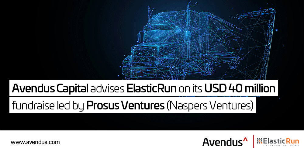 Avendus's tweet photo. 🔴#AvendusDealAlert: We're delighted to announce that #Avendus was the exclusive financial advisor to @elastic_run on its USD 40 million fundraise led by @Prosus_Ventures. Learn more here: https://t.co/cGNlo3M12j

#MergersandAcquisitions #PrivateEquityInvestors #DigitalAndTech https://t.co/a0q6UnQFXp