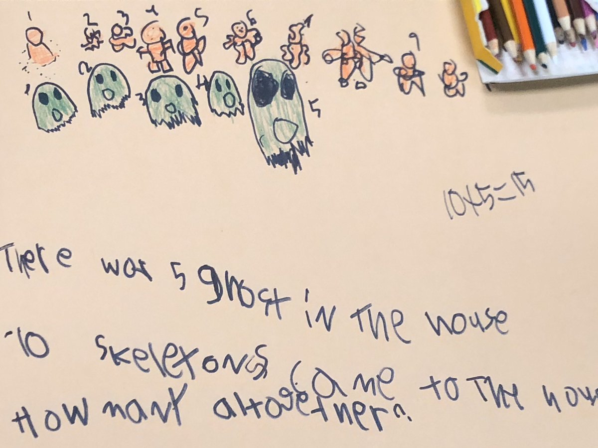 coachpavlov's tweet image. These second graders were presented with one simple question. How many altogether? #studentcreated @YehCathery @DShun21C @SJCheetahs