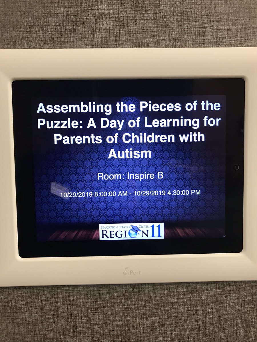 DeniseMccrummen's tweet photo. A great day @ESCRegion11 educating parents on important topics in autism. Way to go @cbdyessc ! @CISDSpProg @Carrollisd https://t.co/Z07BDtd8AR