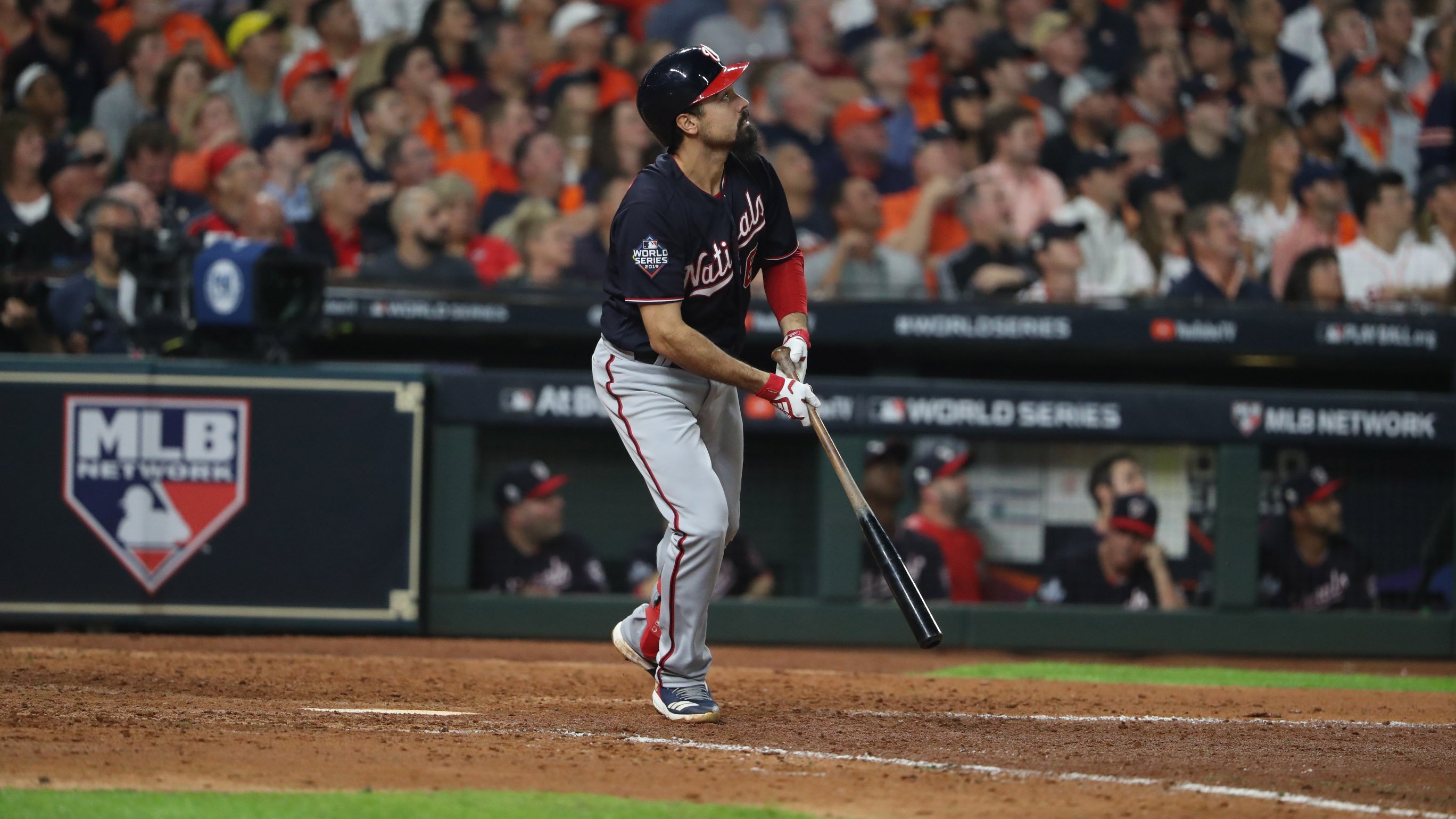 Washington Nationals on X: Anthony Rendon hit the baseball over the wall  in fair territory. There was a man on first base when he did so. This means  that two runs scored. #