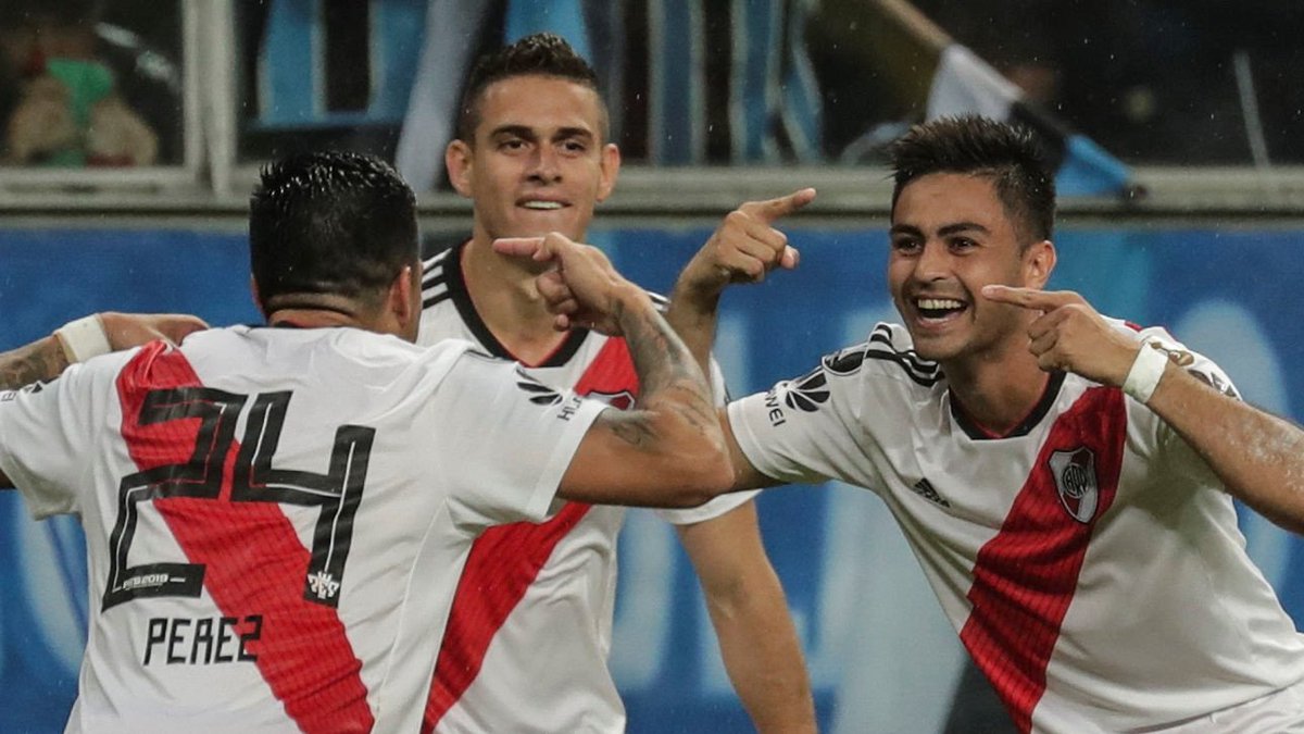 DiarioOle's tweet photo. #River | Hay que estar loco para patear un penal en el minuto 95, en Brasil, ante casi 60 mil hinchas, y con la responsabilidad en tus pies para meter a tu equipo en una final de la #Libertadores... https://t.co/i9PbAhlxSf