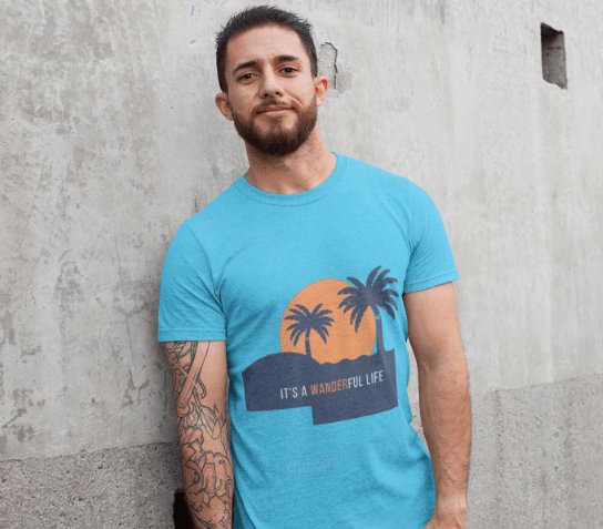ClubCustom2's tweet photo. Wanderful life half sleeve t-shirt. Check it at https://t.co/8raq4c89tW #tshirts #tshirtprinting #tshirtdesign #tshirt #tshirtdesigns #tshirtCat #wanderer #WanderOverYonder #Wanderband2020 #wanderful #travel #travelling #fashion #fashionblogger #follo4follo #folloback https://t.co/nRVnWvlwqk