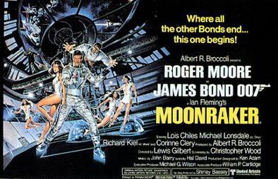 MOONRAKER: Look, it makes sense that this far into the franchise (& bc 1979) Bond would go into space. It’s just SO. SILLY. I don’t love it. #007
