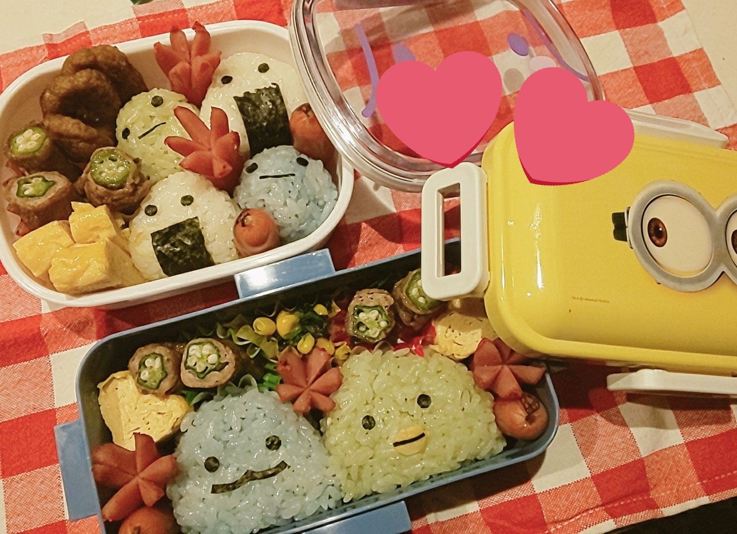ともにゃん 息子ちゃんの遠足弁当 息子ちゃんのは すみっコぐらしの トカゲとペンギン 娘ちゃんのは すみっコぐらしの タピオカ 遠足 弁当 すみっコぐらし キャラ弁 T Co Gwtvchsb6y Twitter