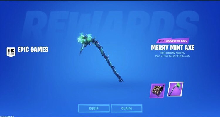 CuthzO's tweet photo. @Cuthz3 is giving away minty candy axe go follow him to get it #mintypickaxe #MintyPickaxeCode #mintycodes #Mintyaxecode #mintypickaxecodes #mintyfree #mintypickaxefortnite #Fortnite #fortnitecode #fortnite2 #FortniteChapter2 https://t.co/WCJ8PoK816