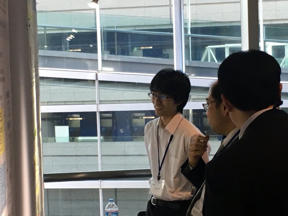 NIMS_PR's tweet photo. ご来場いただきありがとうございます。ポスターセッション会場、次のコアタイムは15:30からです。
#NIMSWEEK2019 #NIMSAward https://t.co/ASan1gHlKz