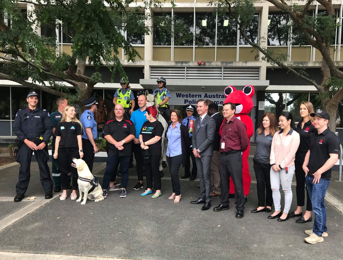 Leavers WA 2019 Team of teams! Incredible leadership and support by a multitude of services. 20 days out! #leaverswa #schoolies #media #news #perthnews