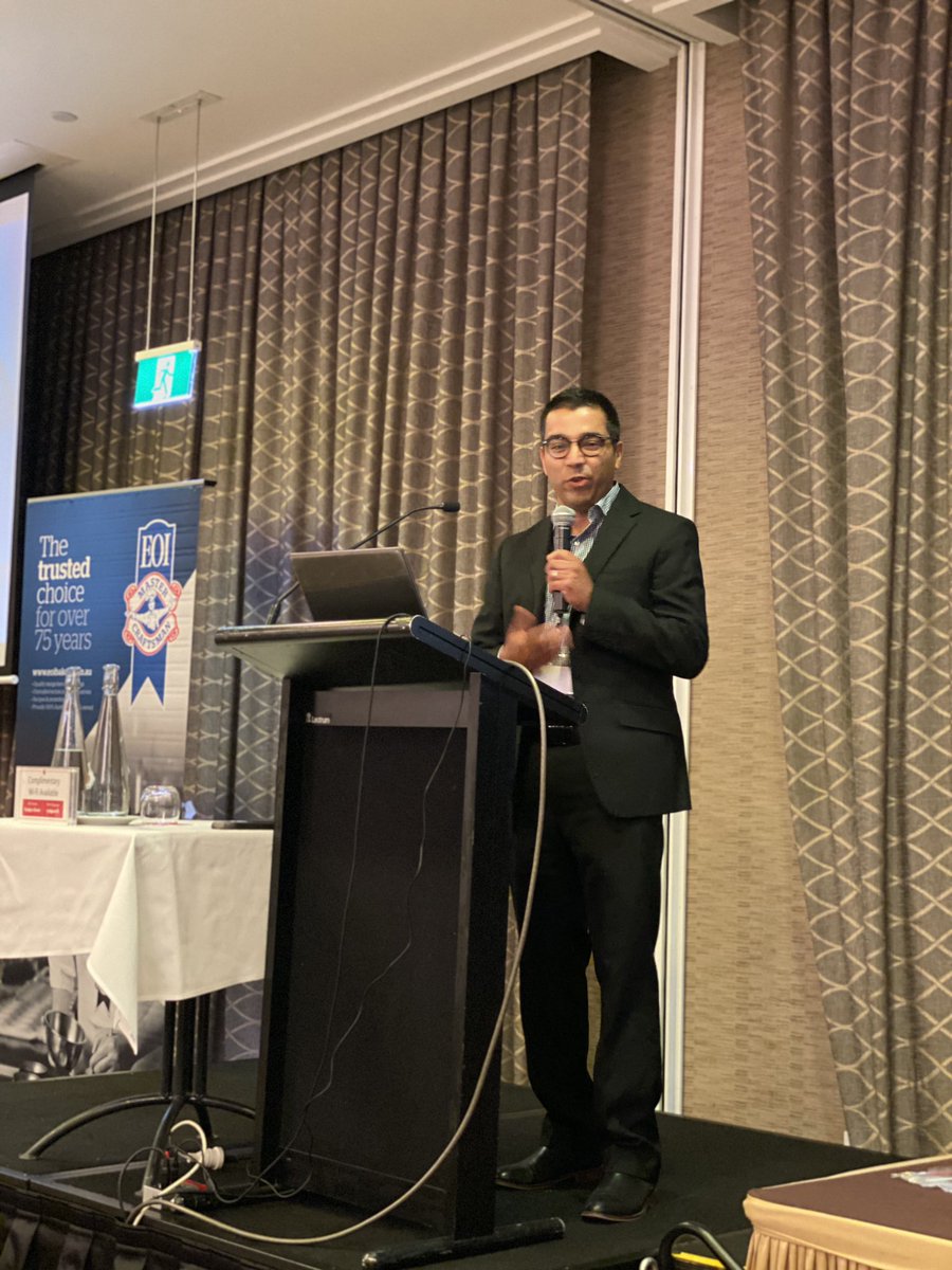 ASB_OZbaking's tweet photo. Up now is Imran Ibrahim of Intralox on a review of IBIE Las Vegas!
#asbconference #asbconference2019 #intralox #ibie #asboctoberconference #asboctoberconference2019 #australianbaking #australianbakingindustry https://t.co/mriZ9wLdDS