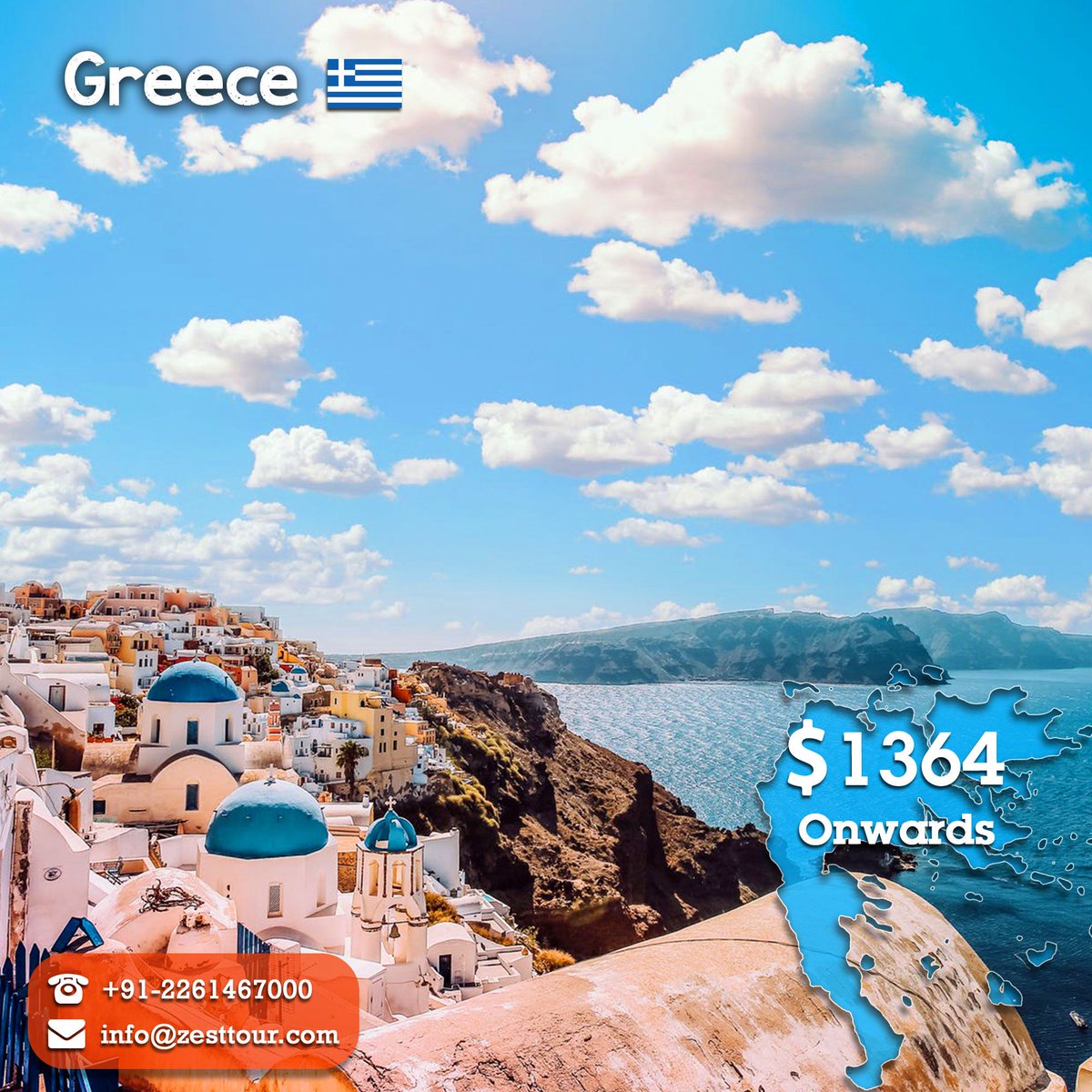 ToursZest's tweet photo. #Greece it leaves you speechless, then turns you into a stroyteller. #Athens #Mykonos #Santorini 
For more details click here:https://t.co/PvJTR3HlWm https://t.co/oHenYIgZp9