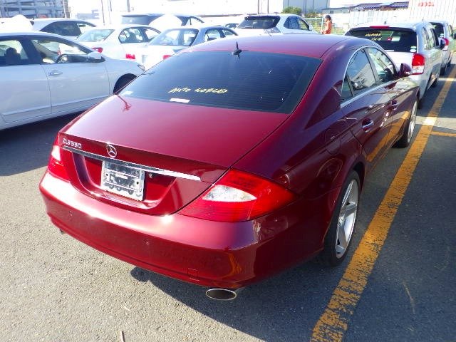 MERCEDES BENZ - CLS 500 2005 Wine Red WDD2193751A015639 AT 5000cc